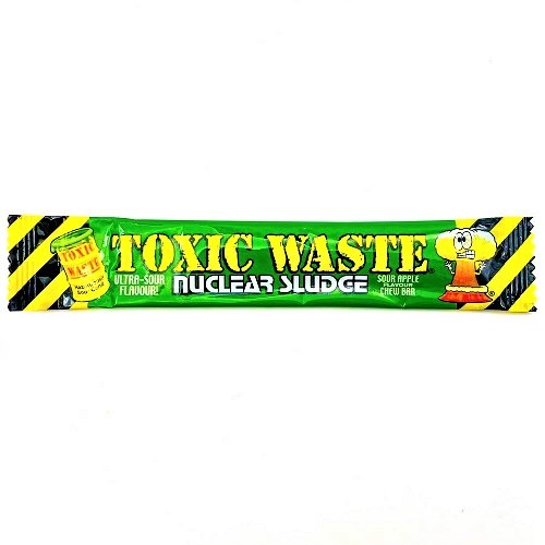 Toxic Waste Apple Chew Bars - 50 Count